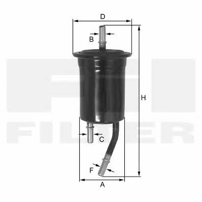 Fil filter ZP 8079 FM Топливный фильтр ZP8079FM: Отличная цена - Купить в Польше на 2407.PL!