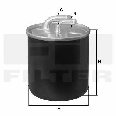 Fil filter ZP 8082 FMBM Топливный фильтр ZP8082FMBM: Отличная цена - Купить в Польше на 2407.PL!