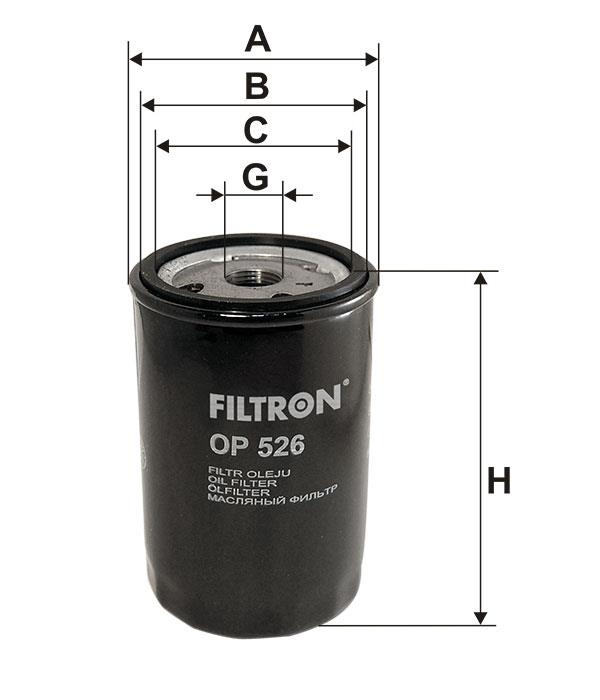 Купити Filtron OP 526 за низькою ціною в Польщі!