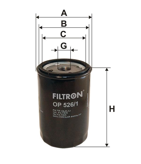 Масляный фильтр Filtron OP 526&#x2F;1