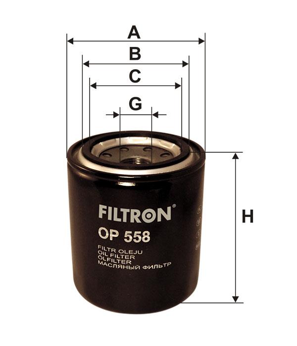 Filtr oleju Filtron OP 558