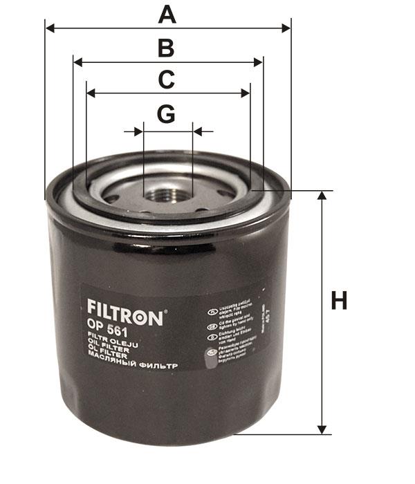 Oil Filter Filtron OP 561
