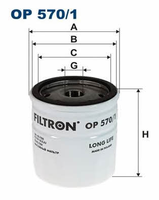 Купити Filtron OP 570&#x2F;1 за низькою ціною в Польщі!