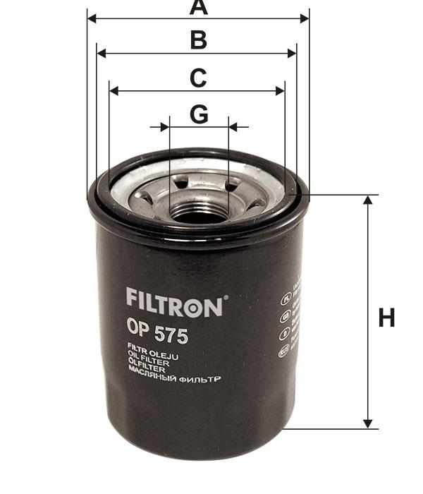 Фільтр масляний Filtron OP 575