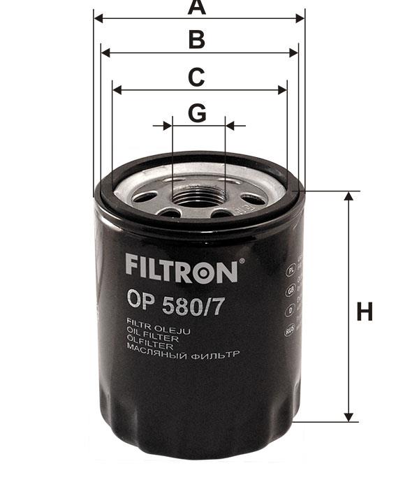 Filtr oleju Filtron OP 580&#x2F;7