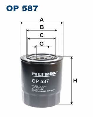 Buy Filtron OP 587 at a low price in Poland!