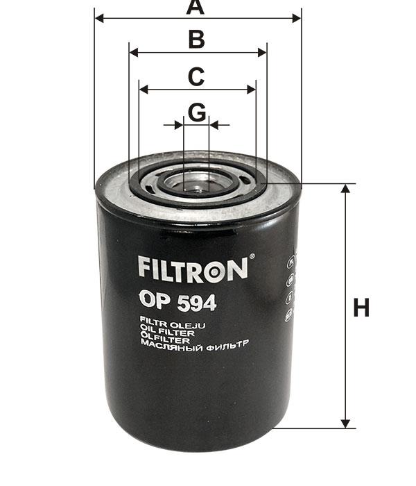 Filtr oleju Filtron OP 594