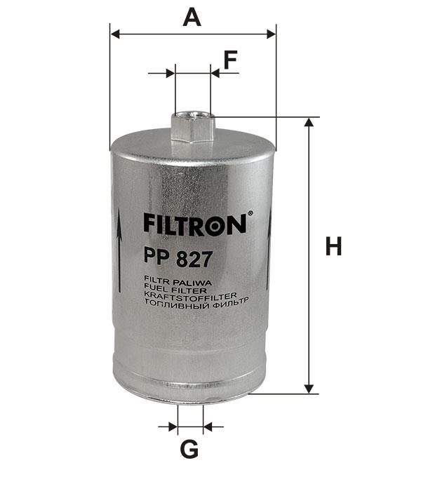 Filtr paliwa Filtron PP 827