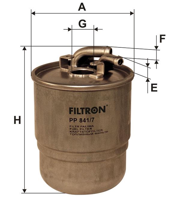 Фільтр палива Filtron PP 841&#x2F;7