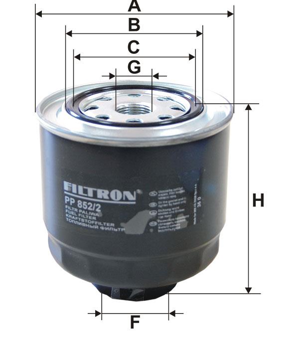 Kraftstofffilter Filtron PP 852&#x2F;2