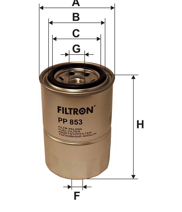 Купити Filtron PP 853 за низькою ціною в Польщі!