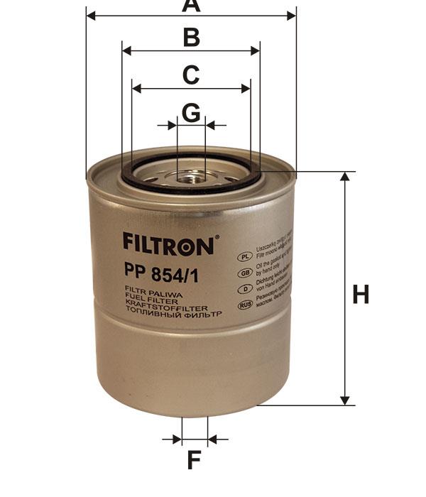 Купити Filtron PP 854&#x2F;1 за низькою ціною в Польщі!