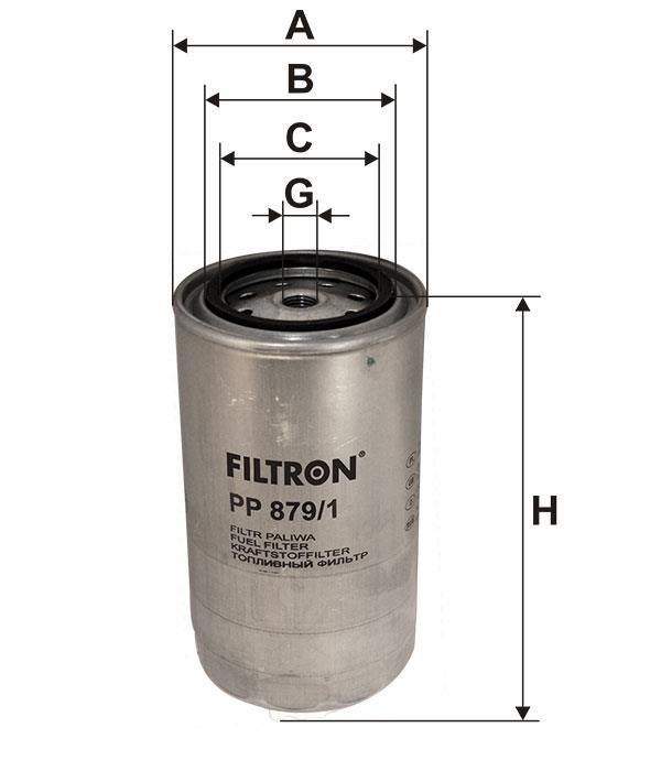 Fuel filter Filtron PP 879&#x2F;1