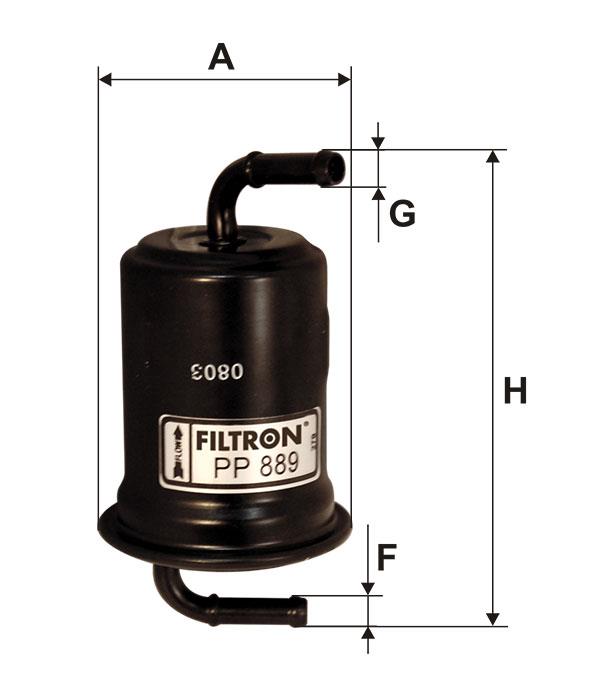 Kraftstofffilter Filtron PP 889