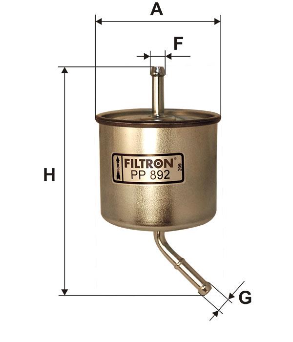 Fuel filter Filtron PP 892