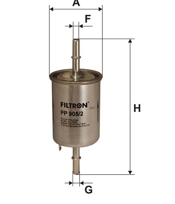 Топливный фильтр Filtron PP 905&#x2F;2