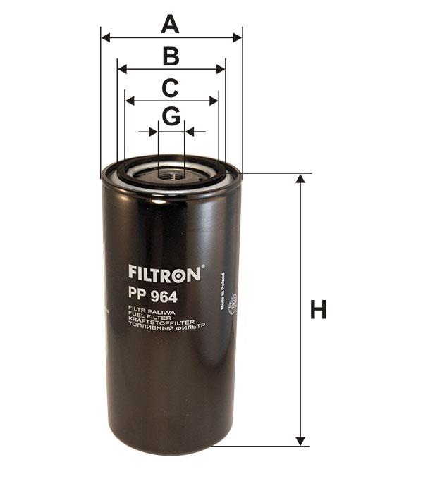 Топливный фильтр Filtron PP 964