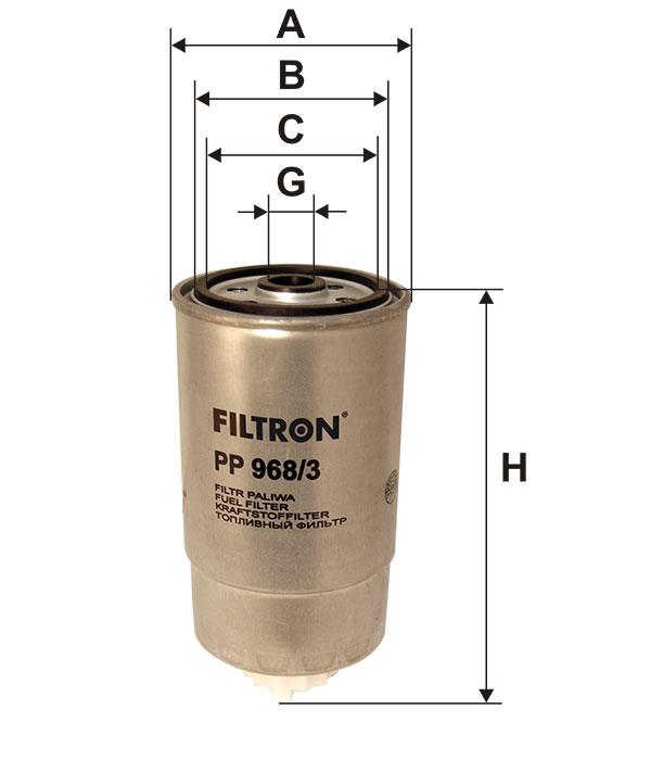 Filtr paliwa Filtron PP 968&#x2F;3