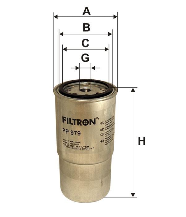 Fuel filter Filtron PP 979