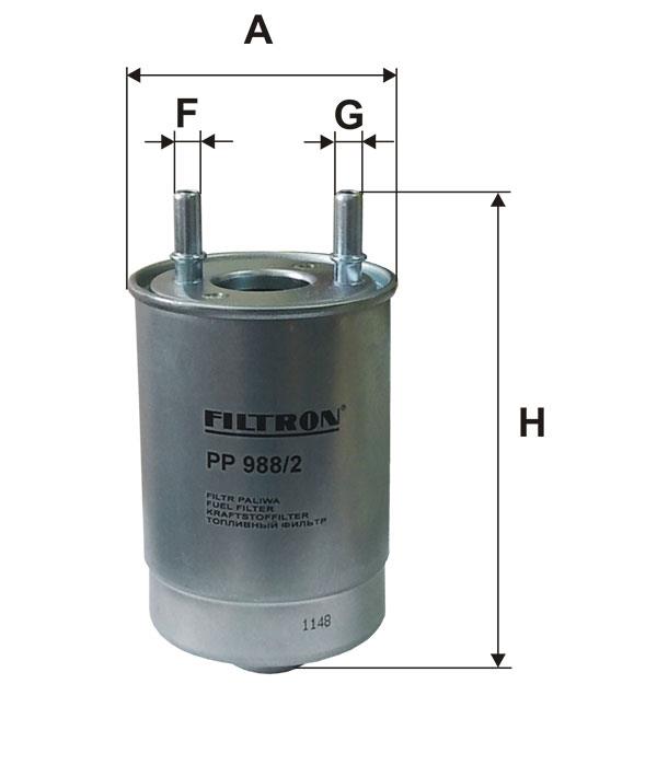 Filtr paliwa Filtron PP 988&#x2F;2
