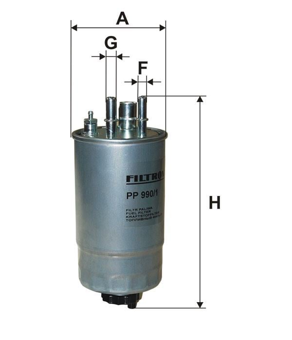 Топливный фильтр Filtron PP 990&#x2F;1