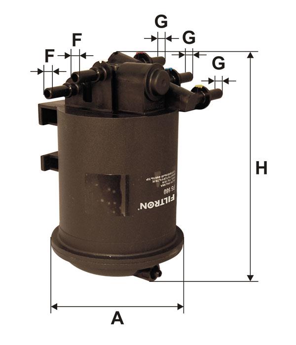 Фільтр палива Filtron PS 980