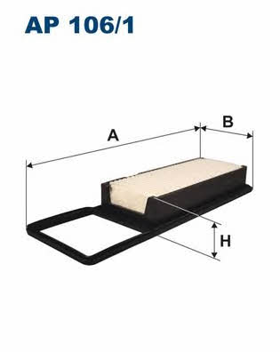 Kaufen Sie Filtron AP1061 zum guten Preis bei 2407.PL!