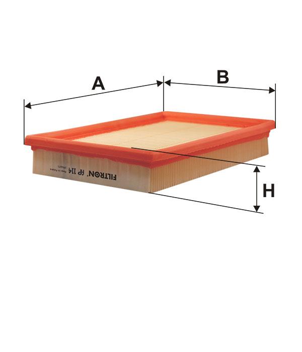 Filtr powietrza Filtron AP 114