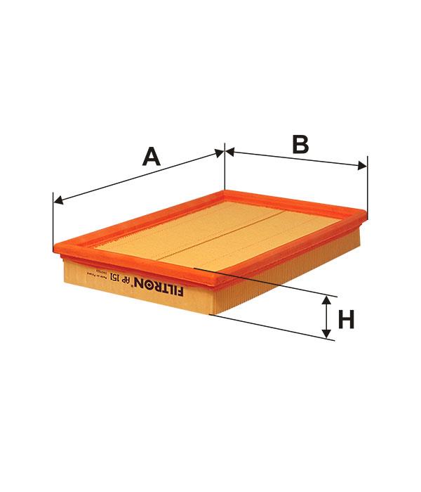 Повітряний фільтр Filtron AP 151