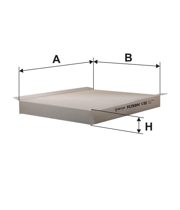 Filter, interior air Filtron K 1102
