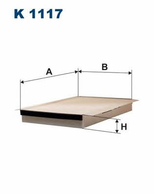 Купити Filtron K 1117 за низькою ціною в Польщі!