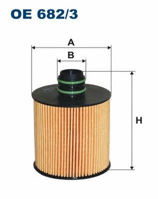 Filtr oleju Filtron OE 682&#x2F;3