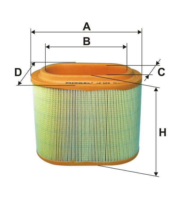 Air filter Filtron AE 358