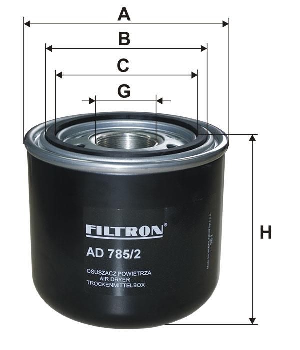 Lufttrocknerfilter Filtron AD 785&#x2F;2