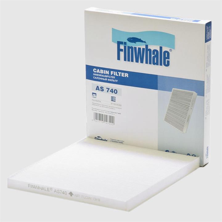 Finwhale AS740 Фильтр салона AS740: Отличная цена - Купить в Польше на 2407.PL!