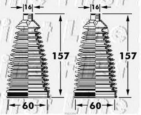 First line FSG3394 Osłona przeciwpyłowa drążka kierownicy FSG3394: Dobra cena w Polsce na 2407.PL - Kup Teraz!