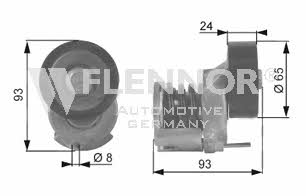 Flennor FA20936 V-ribbed belt tensioner (drive) roller FA20936: Buy near me in Poland at 2407.PL - Good price!