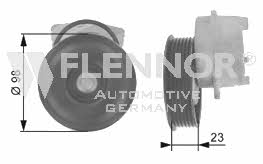 Flennor FA23997 DRIVE BELT TENSIONER FA23997: Buy near me in Poland at 2407.PL - Good price!