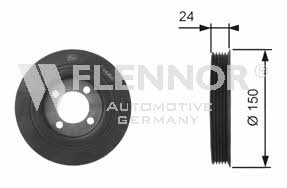 Flennor FVD99548 Pulley crankshaft FVD99548: Buy near me in Poland at 2407.PL - Good price!