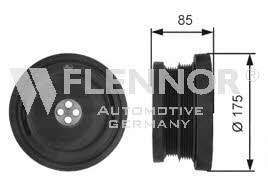 Flennor FVD99560 Pulley crankshaft FVD99560: Buy near me in Poland at 2407.PL - Good price!
