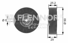 Flennor FU20909 Ролик натяжной ремня поликлинового (приводного) FU20909: Отличная цена - Купить в Польше на 2407.PL!
