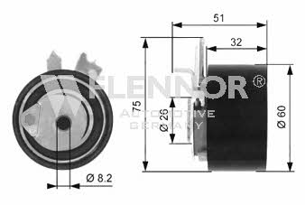 Flennor FS05091 Tensioner pulley, timing belt FS05091: Buy near me in Poland at 2407.PL - Good price!