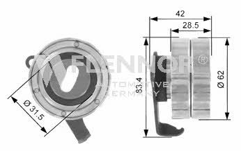 Flennor FS60999 Ролик ременя ГРМ FS60999: Приваблива ціна - Купити у Польщі на 2407.PL!
