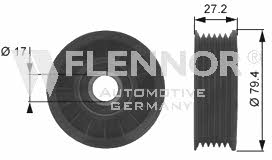 Flennor FS99240 V-ribbed belt tensioner (drive) roller FS99240: Buy near me in Poland at 2407.PL - Good price!