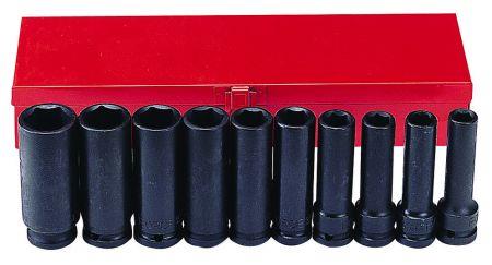Force Tools 4107 Impact socket set: deep 1/2 "10 pieces. 4107: Buy near me in Poland at 2407.PL - Good price!