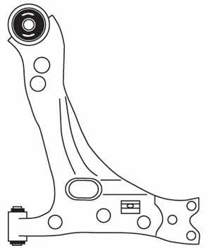 Frap 2061 Track Control Arm 2061: Buy near me in Poland at 2407.PL - Good price!