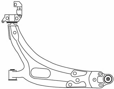 Frap 2364 Рычаг подвески 2364: Отличная цена - Купить в Польше на 2407.PL!