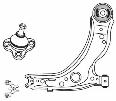 Frap 2437 Track Control Arm 2437: Buy near me in Poland at 2407.PL - Good price!