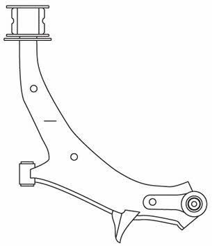 Frap 2509 Track Control Arm 2509: Buy near me in Poland at 2407.PL - Good price!