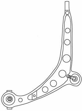 Frap 1710 Track Control Arm 1710: Buy near me in Poland at 2407.PL - Good price!